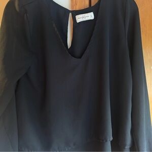 Abercrombie & Fitch Black Women's Blouse